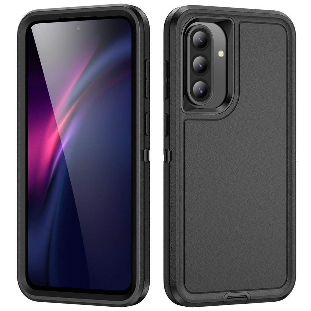 Für Samsung Galaxy A56 5G Hülle: 3-in-1 Stoßfeste Schutzhülle aus PC + Silikon + EVA