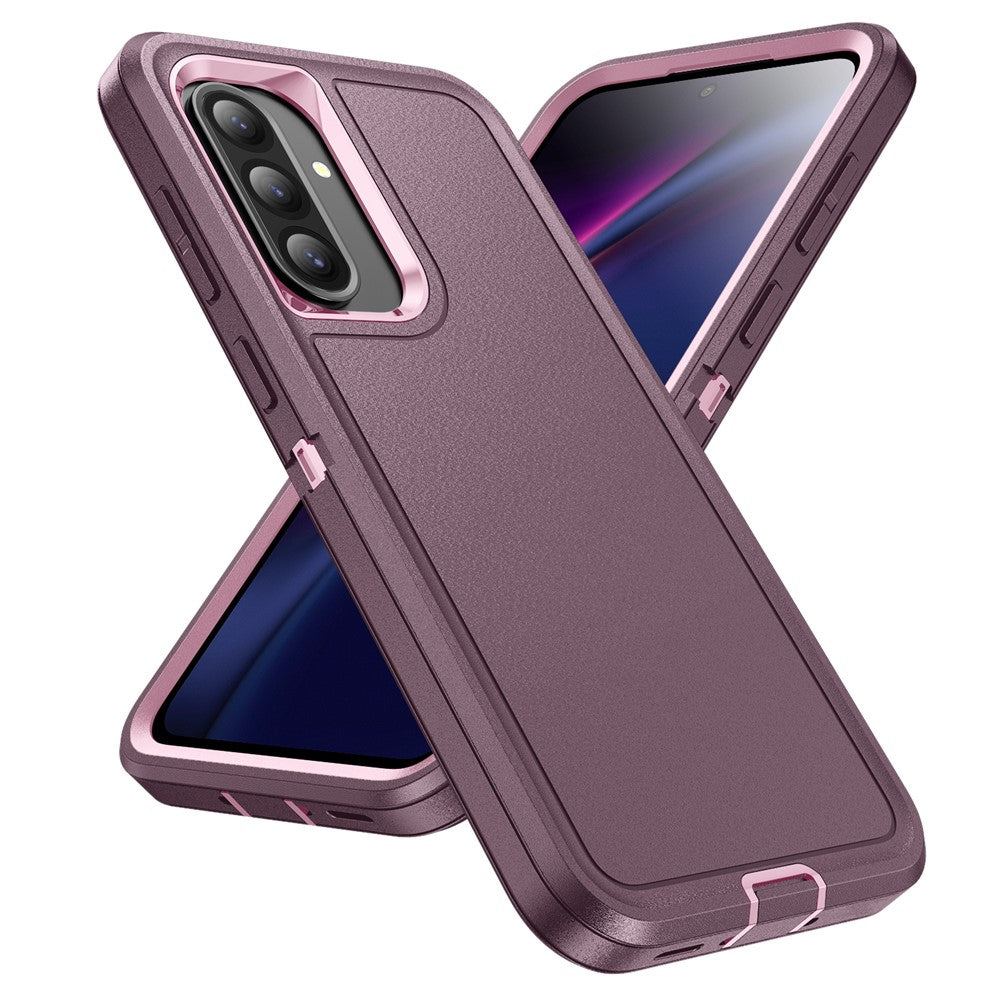 Für Samsung Galaxy A56 5G Hülle: 3-in-1 Stoßfeste Schutzhülle aus PC + Silikon + EVA