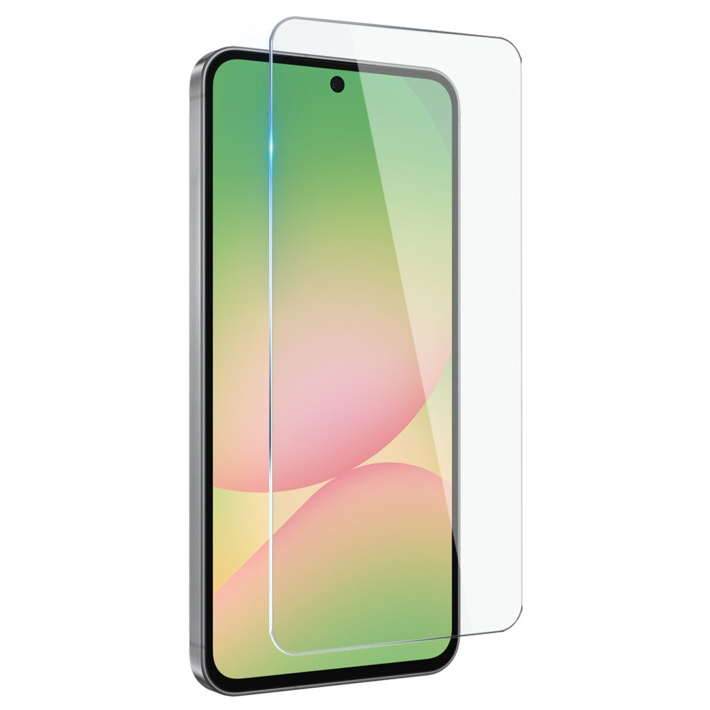 NORTHJO For Samsung Galaxy A56 5G Clear Phone Case Four Corner Shockproof TPU Cover with Tempered Glass