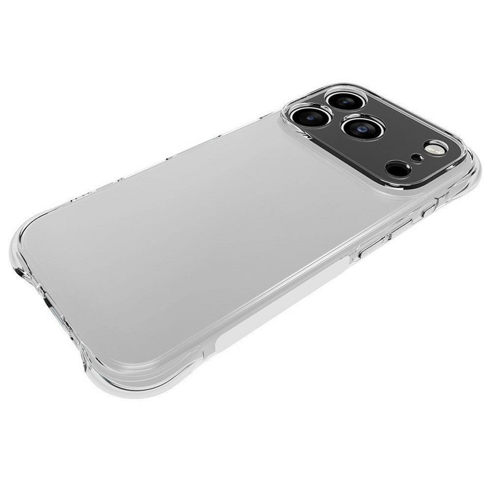 For iPhone 18 Pro / 17 Pro TPU Phone Case Non Slip Transparent Mobile Phone Cover