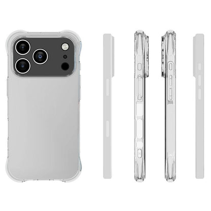 For iPhone 18 Pro / 17 Pro TPU Phone Case Non Slip Transparent Mobile Phone Cover