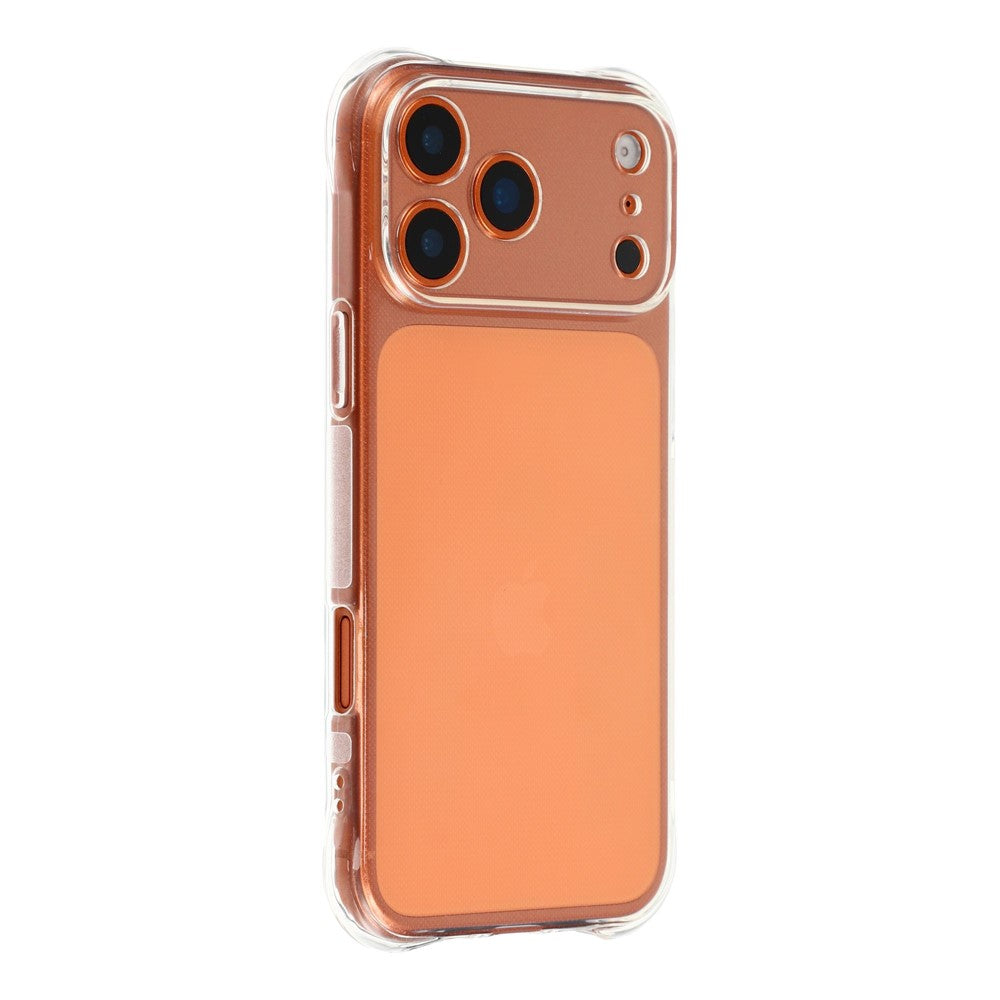 For iPhone 18 Pro / 17 Pro TPU Phone Case Non Slip Transparent Mobile Phone Cover