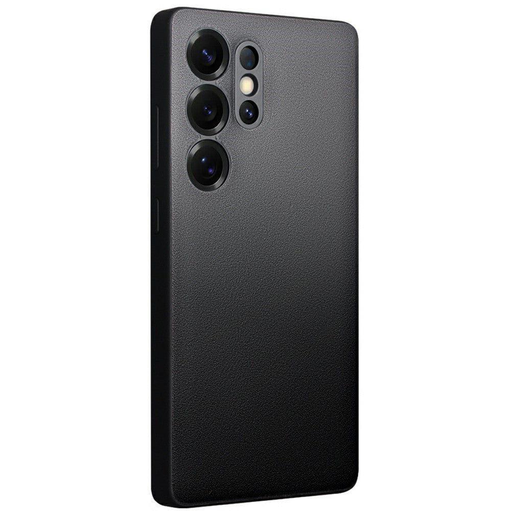 QIALINO Echtleder Flip Case mit Sichtfenster für Samsung Galaxy S25 Ultra