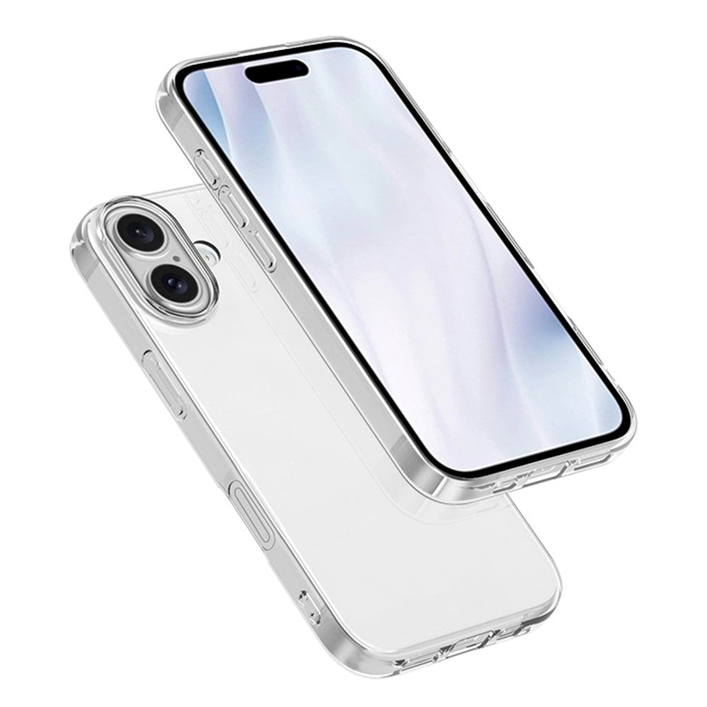 For iPhone 17 Case Slim Fit Transparent Soft TPU Phone Cover
