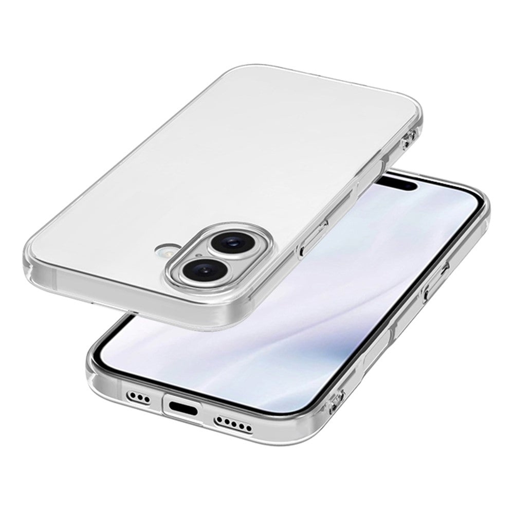 For iPhone 17 Case Slim Fit Transparent Soft TPU Phone Cover