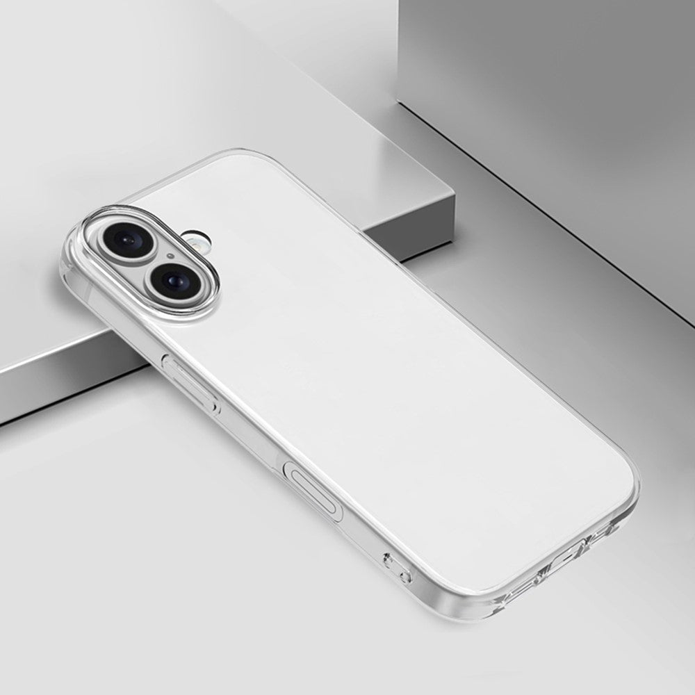 For iPhone 17 Case Slim Fit Transparent Soft TPU Phone Cover