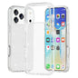 For iPhone 17 Pro Case Sparkly Powder Glitter Shiny Soft TPU + Hard PC Back Cover