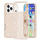 For iPhone 17 Pro Case Sparkly Powder Glitter Shiny Soft TPU + Hard PC Back Cover