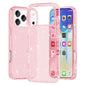 For iPhone 17 Pro Case Sparkly Powder Glitter Shiny Soft TPU + Hard PC Back Cover