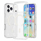 For iPhone 17 Pro Max Case Compatible with MagSafe Glitter Powder PC + TPU Phone Cover