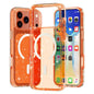 For iPhone 17 Pro Max Case Compatible with MagSafe Glitter Powder PC + TPU Phone Cover
