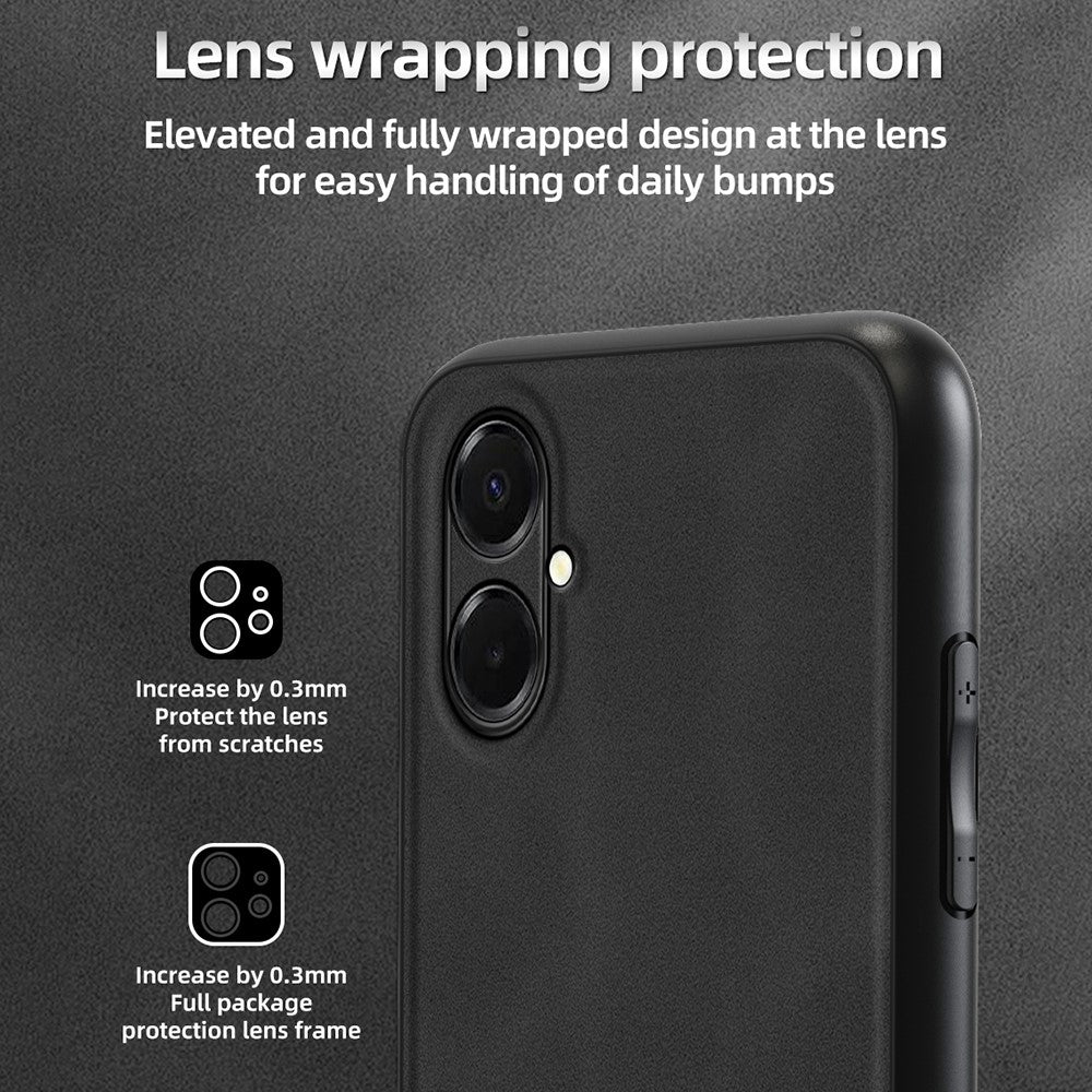 ANNYOJO Hülle für Samsung Galaxy A07 4G - PU-Leder, PC, TPU, Anti-Drop