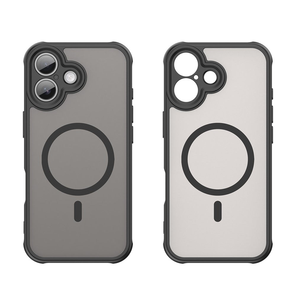 For iPhone 17 Case Compatible with MagSafe Anti Drop PC + TPU Phone Cover