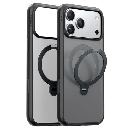TORRAS Ostand Q3 Spin Series For iPhone 17 Pro Case Compatible with MagSafe Rotating Kickstand PC + TPU Phone Cover