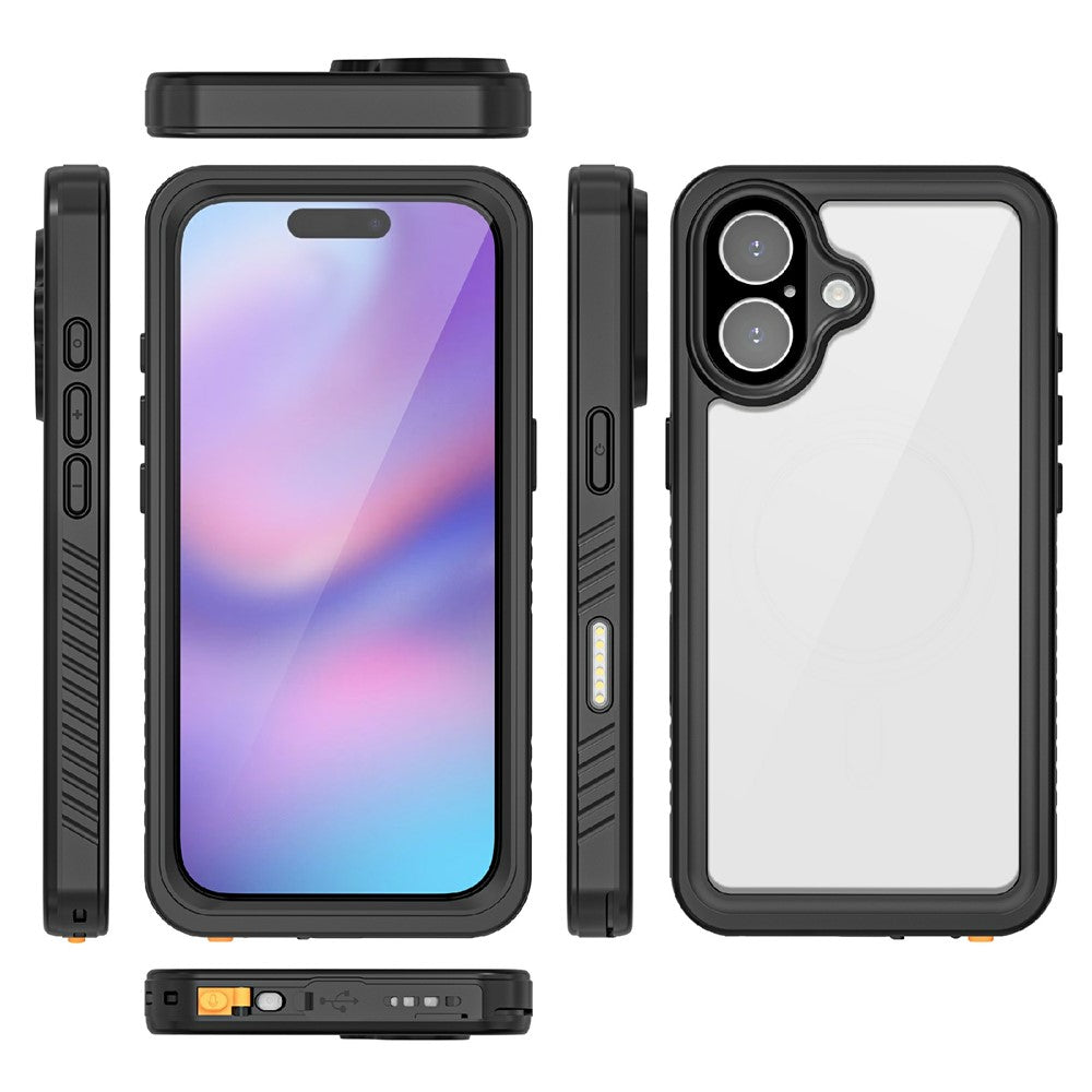 REDPEPPER FS  /  FM Series For iPhone 17 Waterproof Case IP68 Shockproof Phone Cover