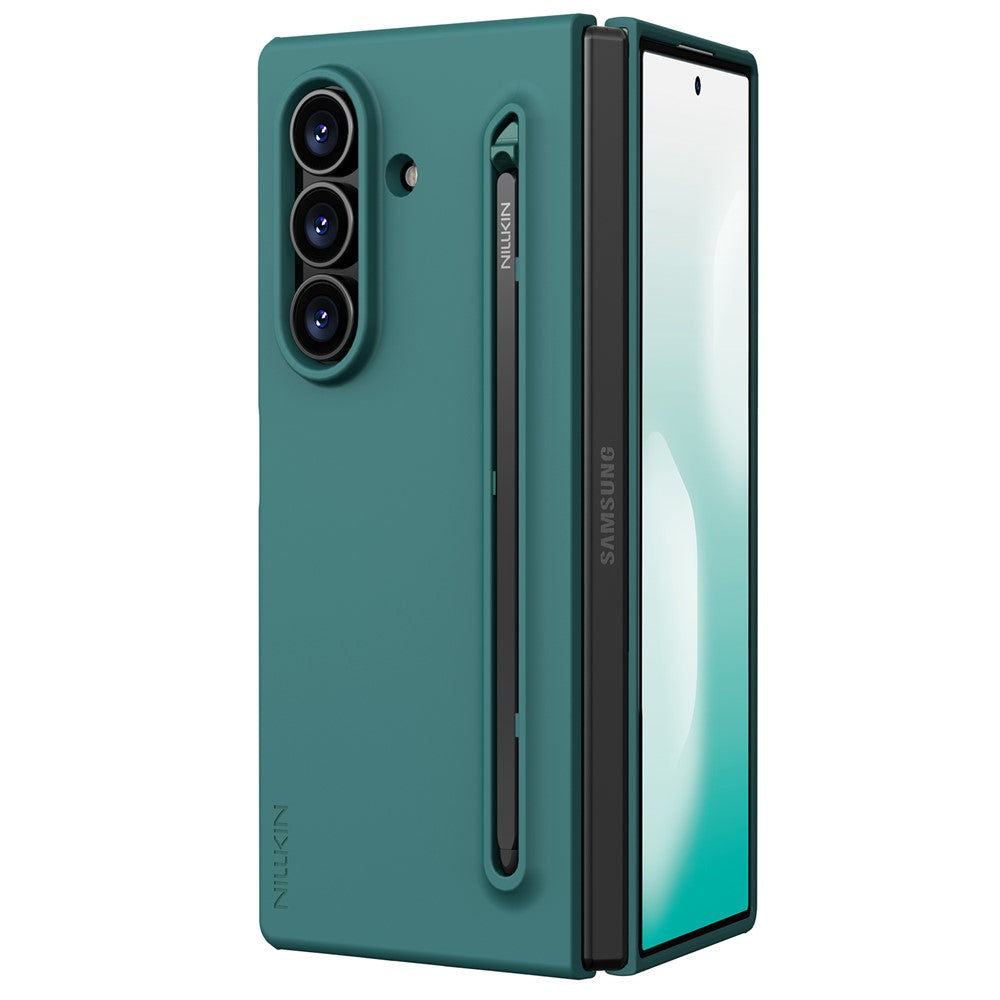 NILLKIN Flex Pure Fold Hülle für Samsung Galaxy Z Fold7 5G – Silikon + PC mit Stift