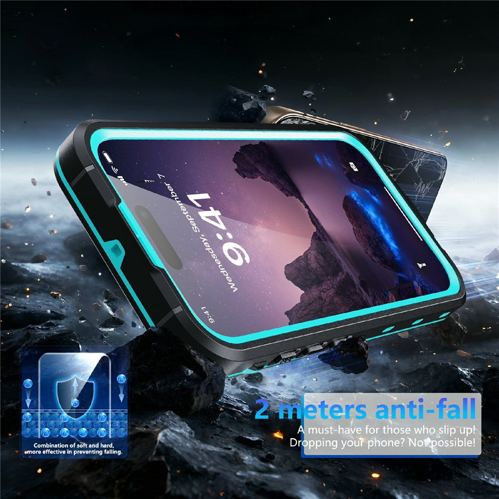 REDPEPPER Dot+ Series For iPhone 17 Cellphone Case Compatible with MagSafe IP68 Waterproof Clear Back Phone Cover