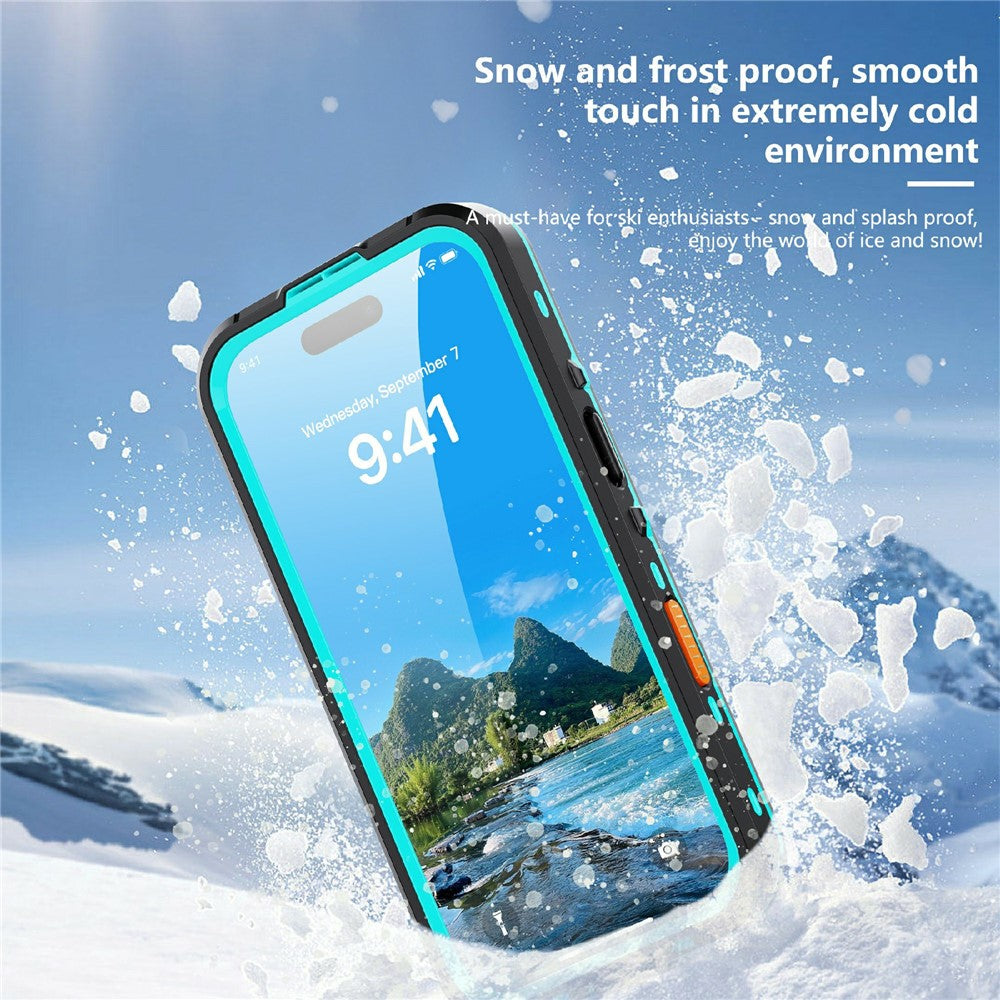 REDPEPPER Dot+ Series For iPhone 17 Pro Cellphone Case Compatible with MagSafe IP68 Waterproof Clear Back Phone Cover