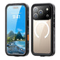 REDPEPPER Dot+ Series For iPhone 17 Pro Cellphone Case Compatible with MagSafe IP68 Waterproof Clear Back Phone Cover