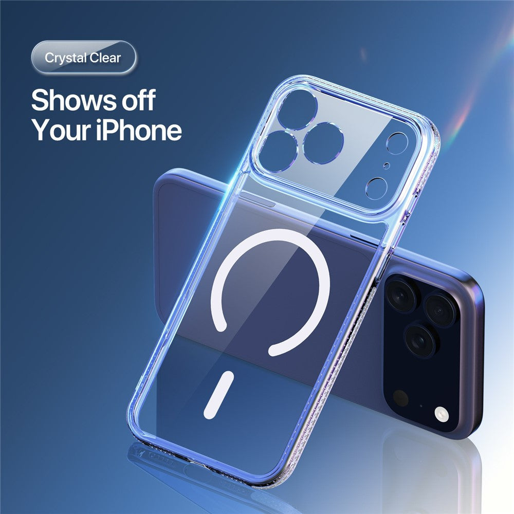 DUX DUCIS Clin Series for iPhone 17 Pro Max Case PC + TPU Clear Magnetic Phone Cover Compatible with MagSafe