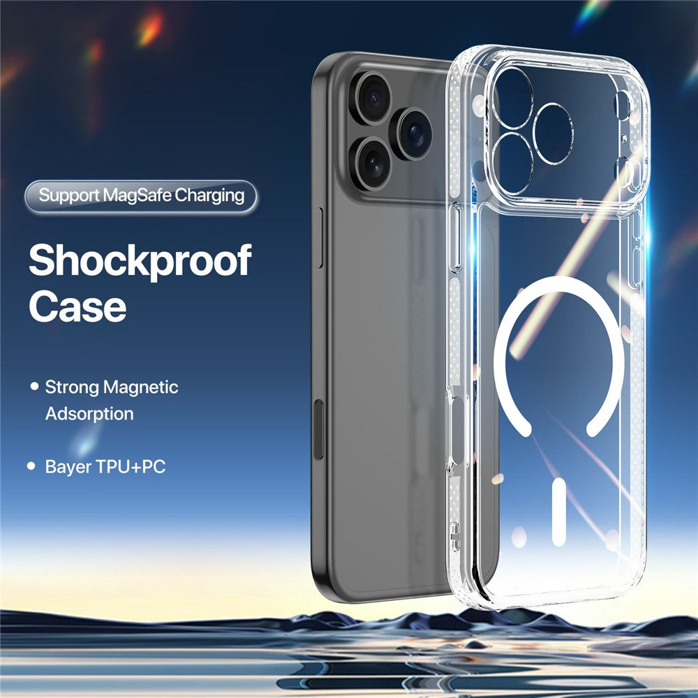 DUX DUCIS Clin Series for iPhone 17 Pro Max Case PC + TPU Clear Magnetic Phone Cover Compatible with MagSafe