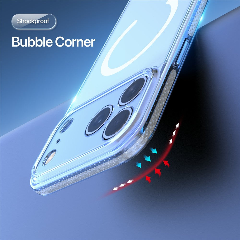 DUX DUCIS Clin Series for iPhone 17 Pro Max Case PC + TPU Clear Magnetic Phone Cover Compatible with MagSafe