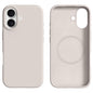 For iPhone 17 Case Compatible with MagSafe Liquid Silicone + PC Phone Cover