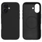 For iPhone 17 Case Compatible with MagSafe Liquid Silicone + PC Phone Cover