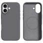 For iPhone 17 Case Compatible with MagSafe Liquid Silicone + PC Phone Cover