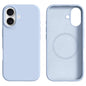 For iPhone 17 Case Compatible with MagSafe Liquid Silicone + PC Phone Cover