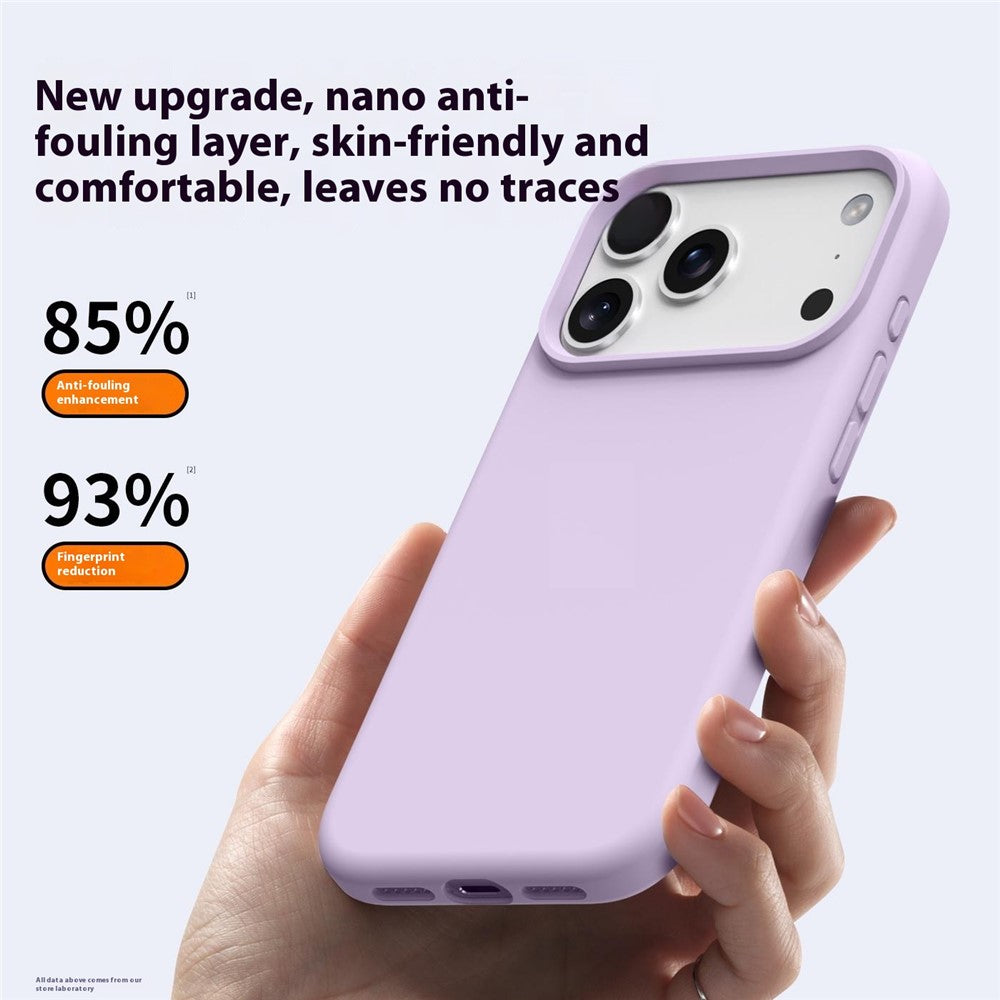 For iPhone 18 Pro Max / 17 Pro Max Case Compatible with MagSafe Liquid Silicone + PC Phone Cover
