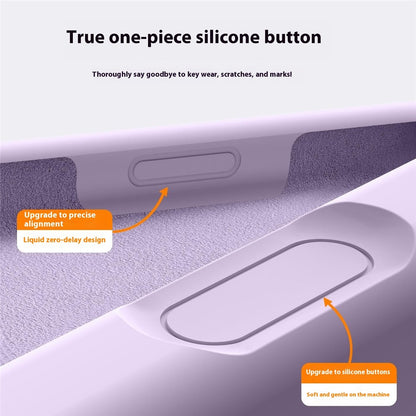 For iPhone 18 Pro / 17 Pro Case Compatible with MagSafe Skin-friendly Liquid Silicone + PC Phone Cover