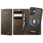CASEME For iPhone 17 Case  C49 Compatible with MagSafe RFID Blocking Detachable Wallet Leather Phone Cover