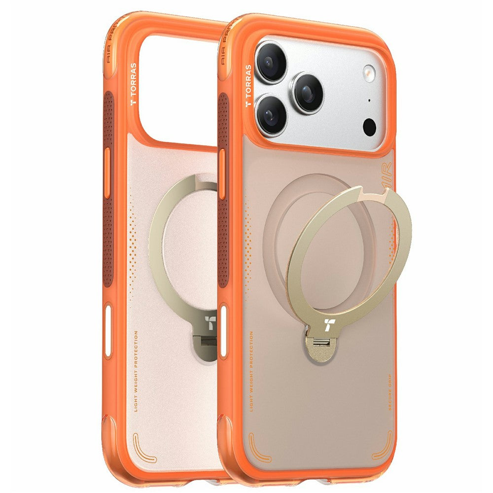 TORRAS Ostand Q3 Air Series Case für iPhone 17 Pro mit MagSafe Kickstand, stoßfest