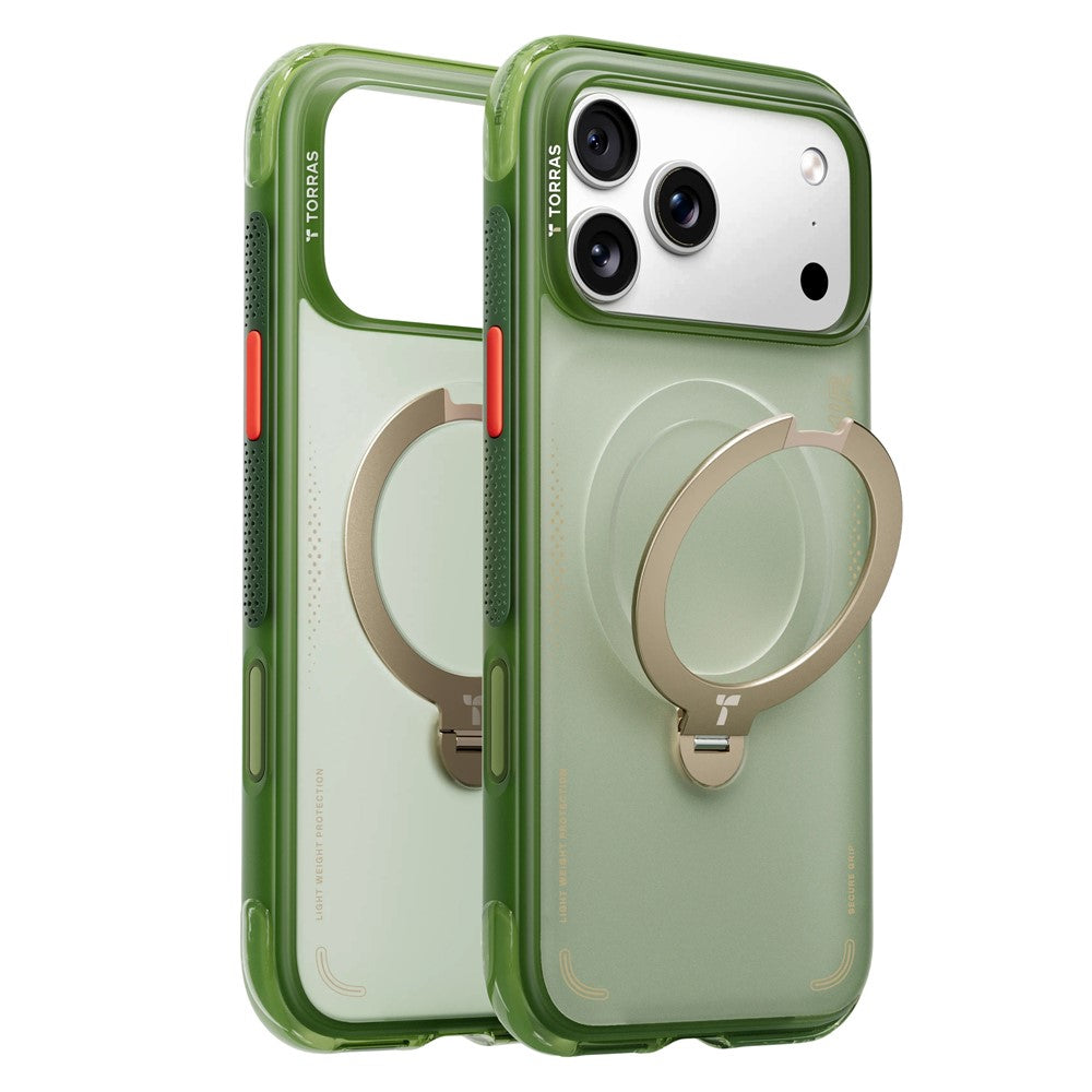 TORRAS Ostand Q3 Air Series Case für iPhone 17 Pro mit MagSafe Kickstand, stoßfest