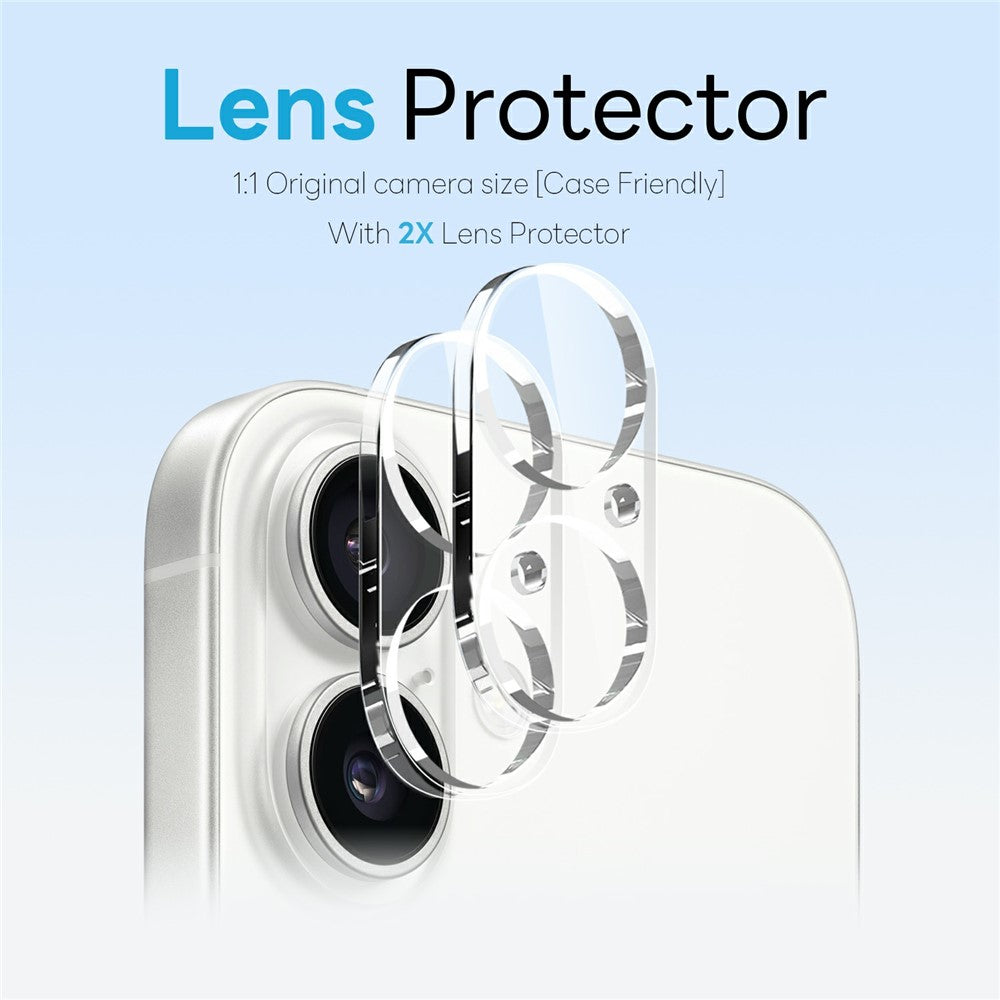 NORTHJO 5 in 1 Set for iPhone 17 Magnetic Case PC + TPU Phone Cover with 2 Front Screen Protector + 2 Lens Film