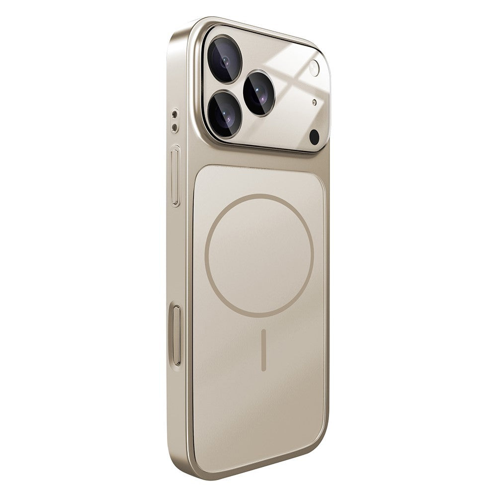 For iPhone 17 Pro Max Case Compatible with MagSafe AG Matte Glass Shockproof Phone Cover