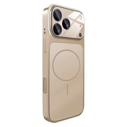 For iPhone 17 Pro Max Case Compatible with MagSafe AG Matte Glass Shockproof Phone Cover