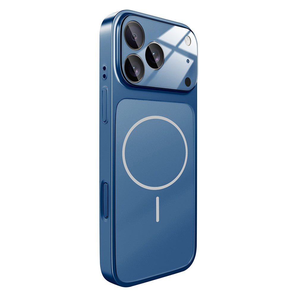 For iPhone 17 Pro Max Case Compatible with MagSafe AG Matte Glass Shockproof Phone Cover