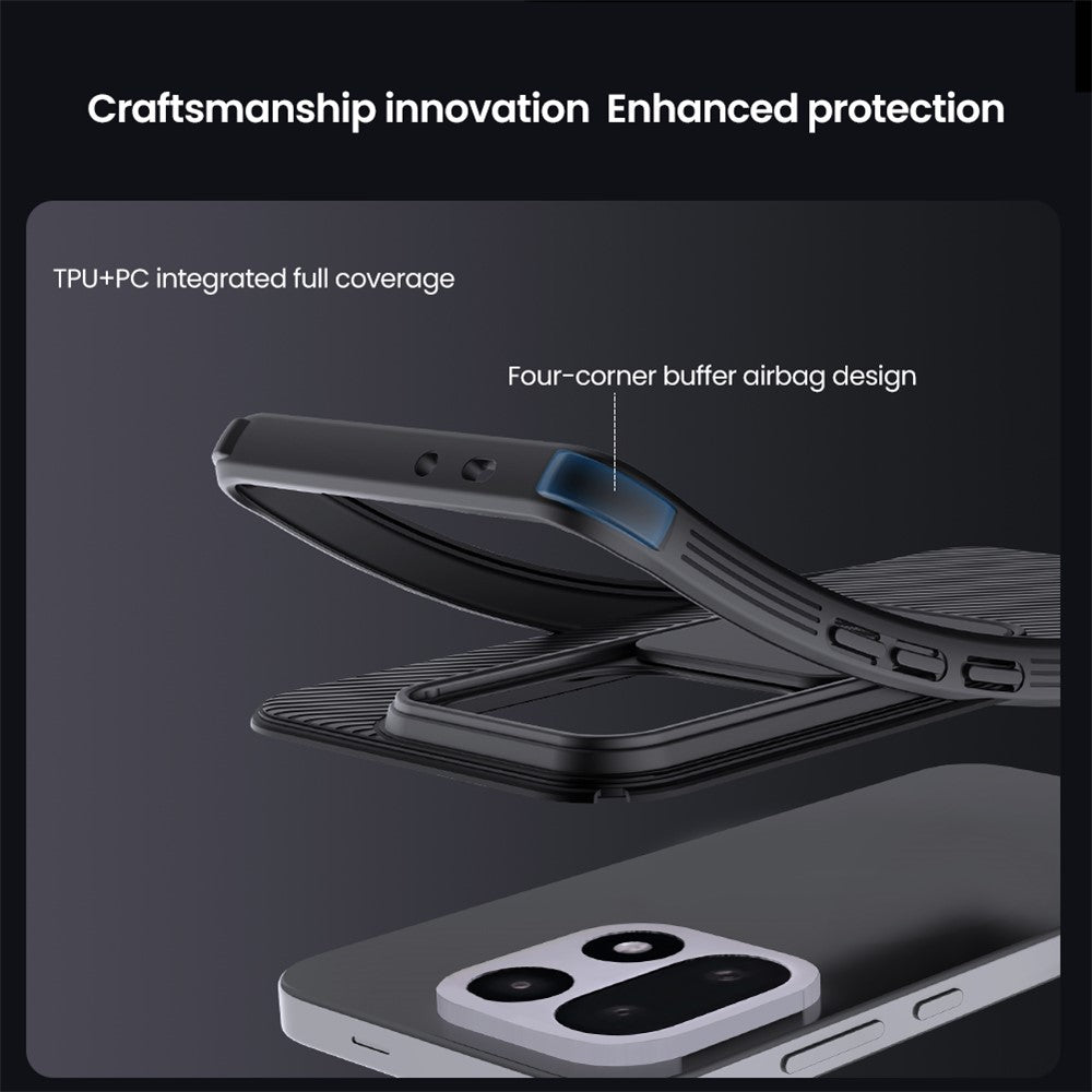 NILLKIN Camshield Pro Hülle für OnePlus 15 5G – PC + TPU mit Schiebeabdeckung für Kamera