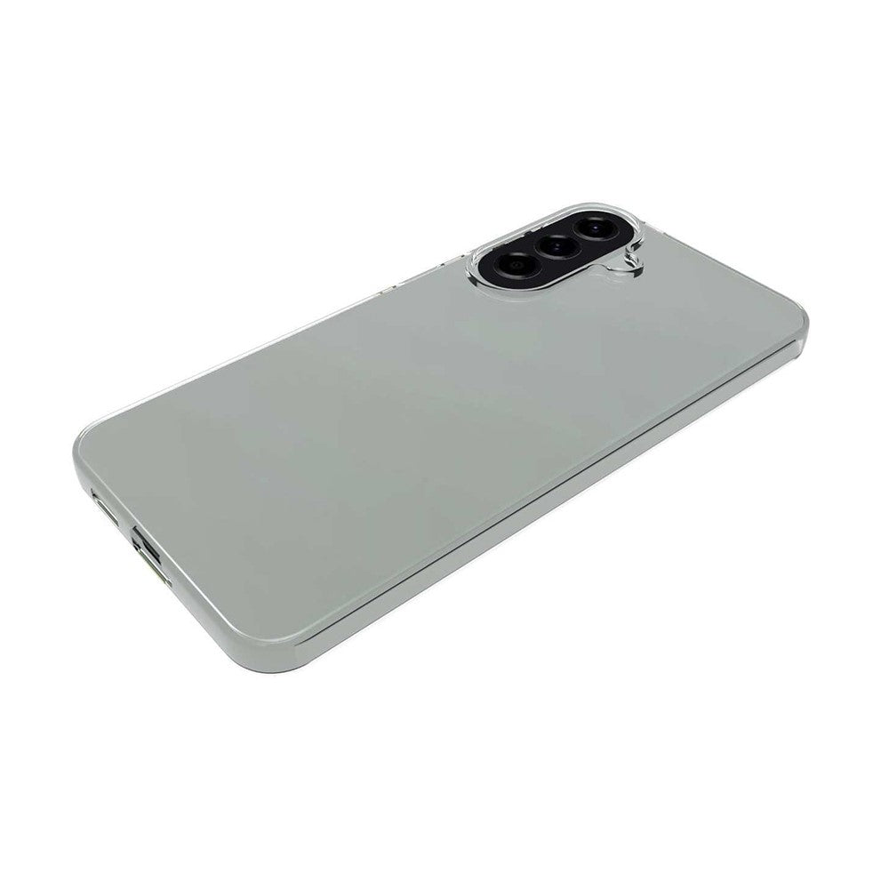 For Samsung Galaxy A57 5G Clear TPU Anti-Scratch Phone Case + 2.5D Arc Edge Screen Protector