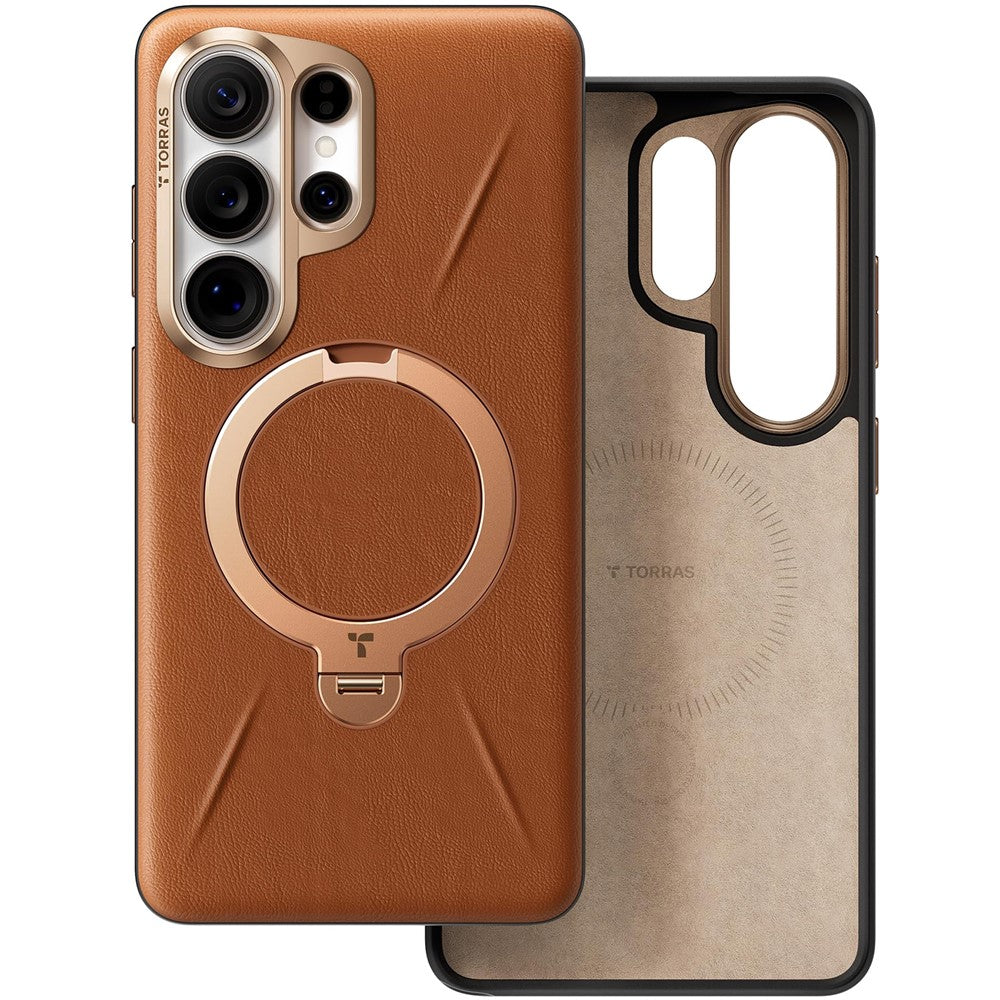 TORRAS Ostand Q3 VegSkin Series For Samsung Galaxy S26 Ultra Magnetic Case Kickstand Phone Cover