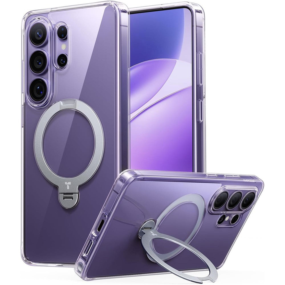 TORRAS Ostand Q3 Spin Case für Samsung Galaxy S26 Ultra mit magnetischem Ring-Kickstand