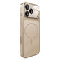 For iPhone 17 Pro Magnetic Case AG Matte Glass Shockproof Phone Cover