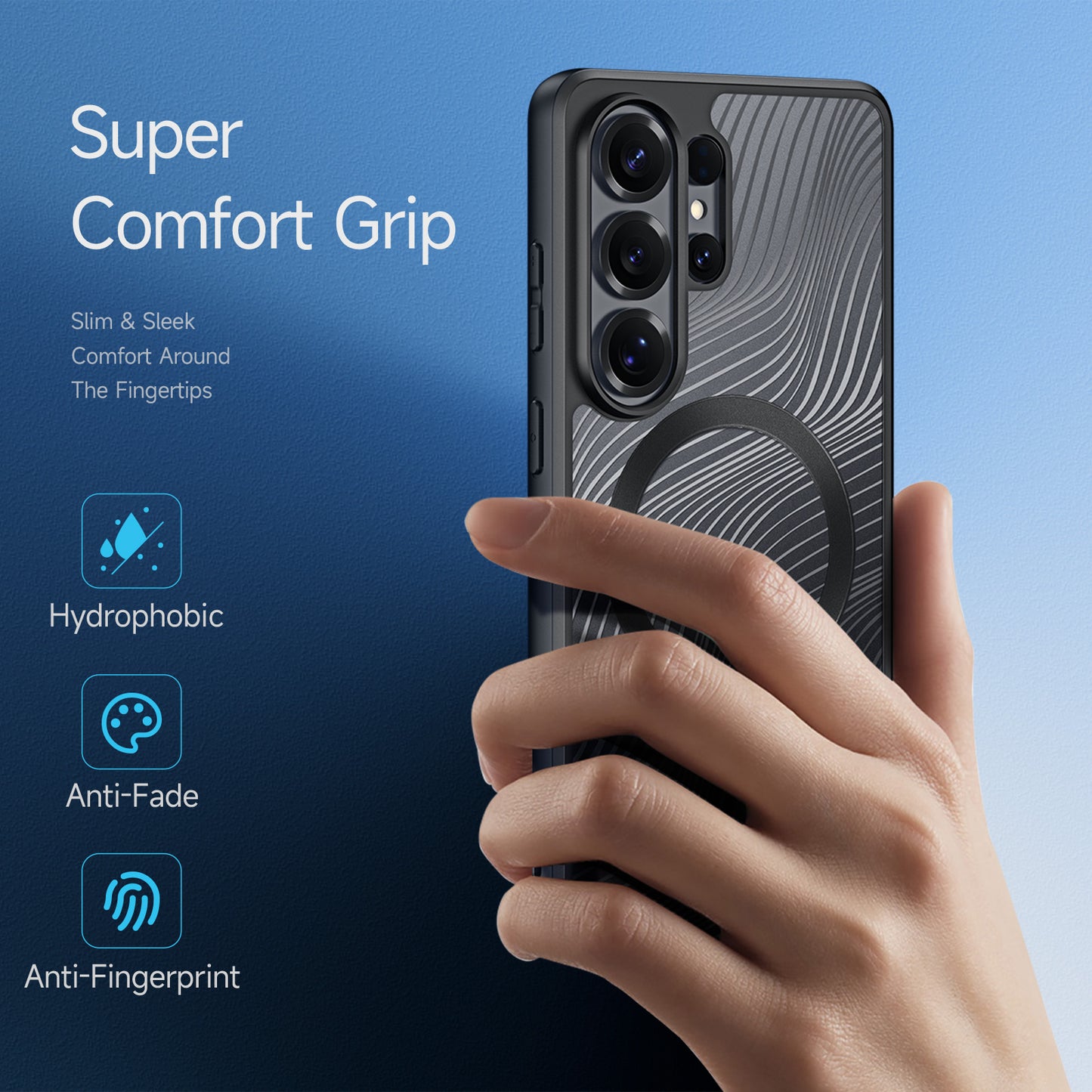 DUX DUCIS Handyhülle für Samsung Galaxy S26 Ultra – Aimo Serie (MagSafe, PC+TPU, REACH zertifiziert)