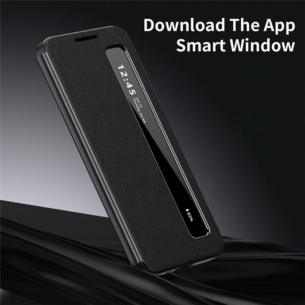 For Samsung Galaxy S26 Ultra Case Smart View Window Leather Phone Cover