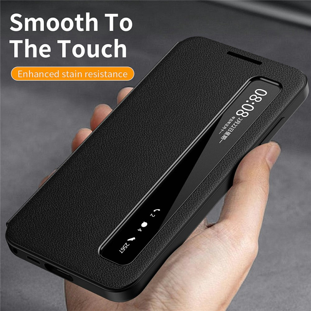 For Samsung Galaxy S26 Ultra Case Smart View Window Leather Phone Cover
