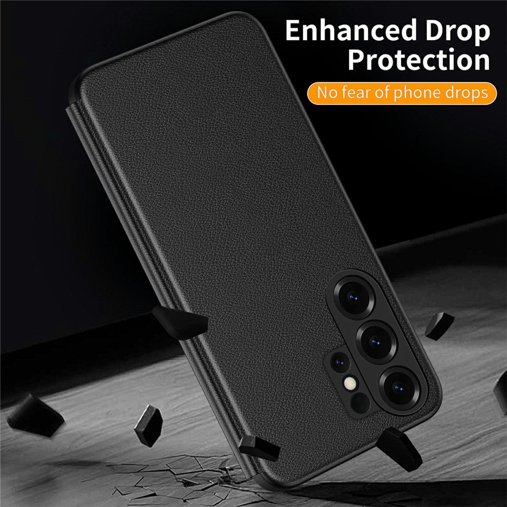 For Samsung Galaxy S26 Ultra Case Smart View Window Leather Phone Cover