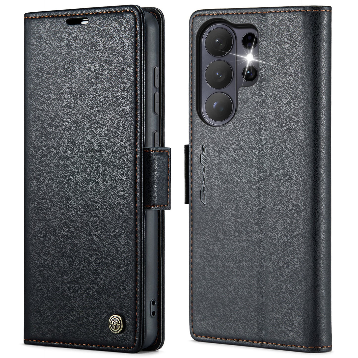 CASEME For Samsung Galaxy S26 Ultra Case  023 Series RFID Blocking Glossy Stand Phone Cover