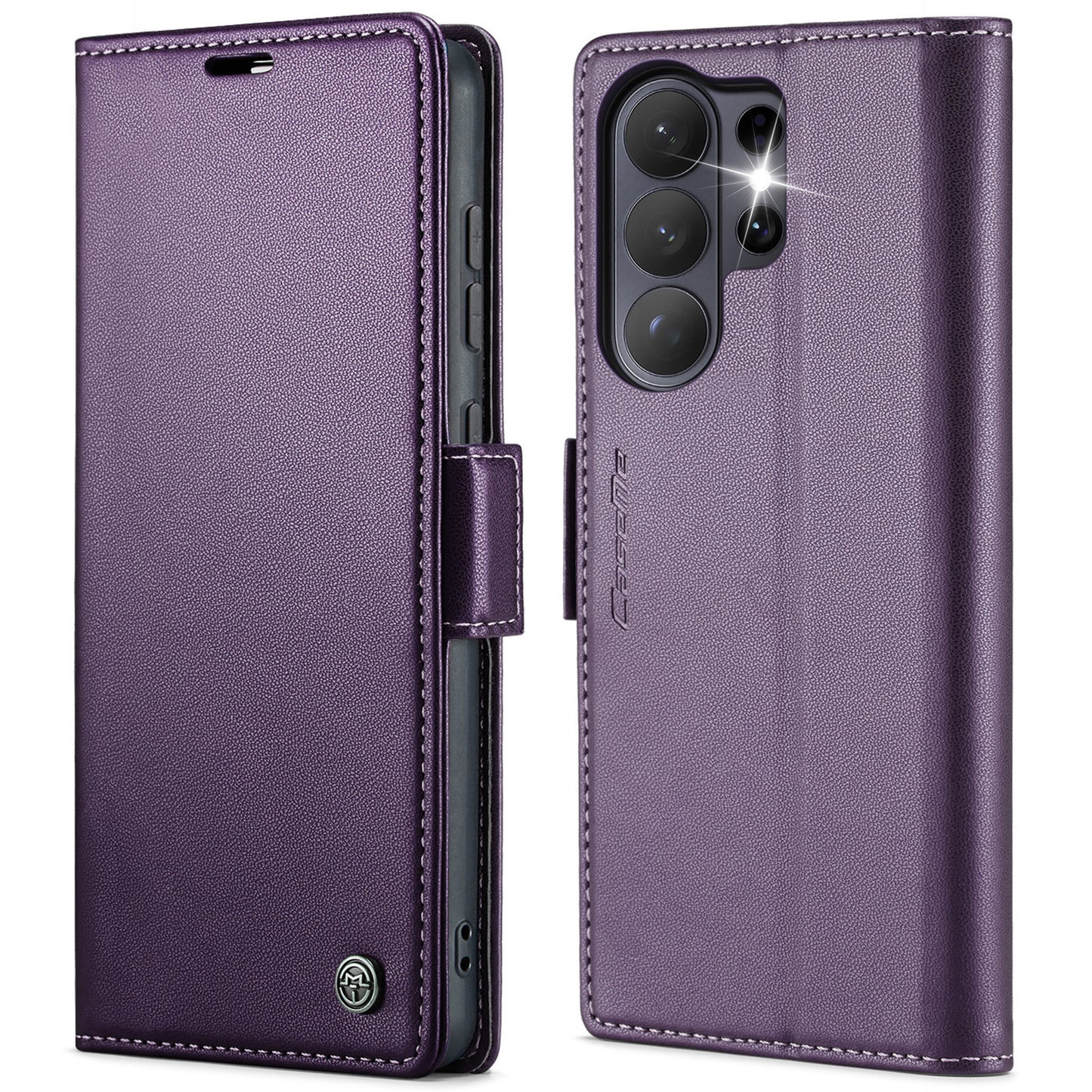 CASEME For Samsung Galaxy S26 Ultra Case  023 Series RFID Blocking Glossy Stand Phone Cover